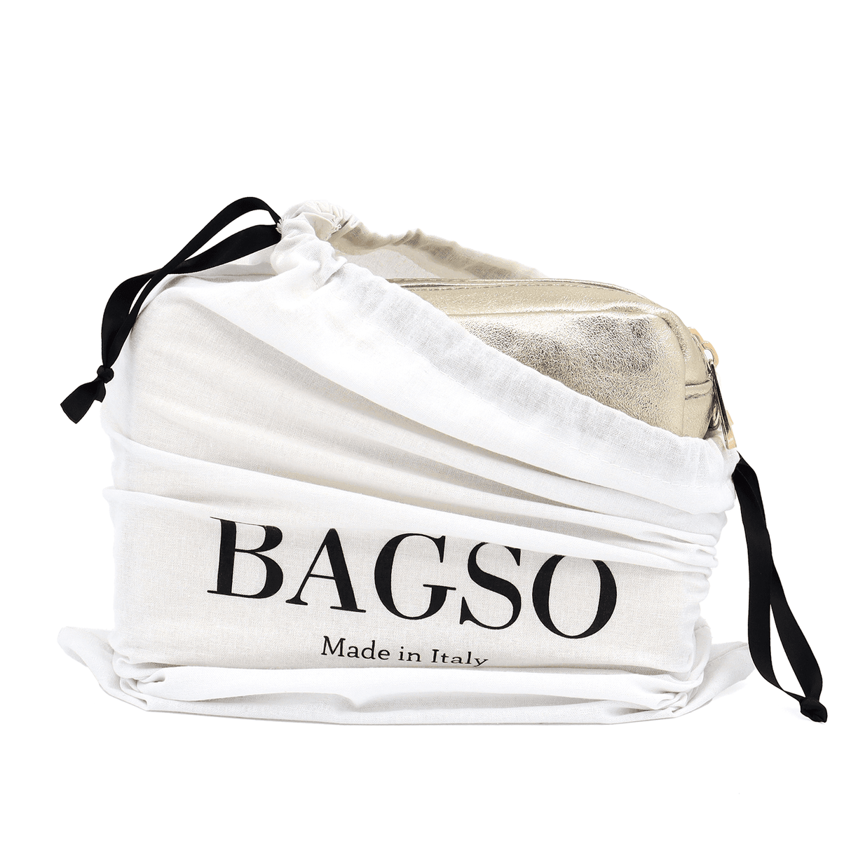 Geantă din piele naturală cu 2 mânere pentru damă Noma - auriu