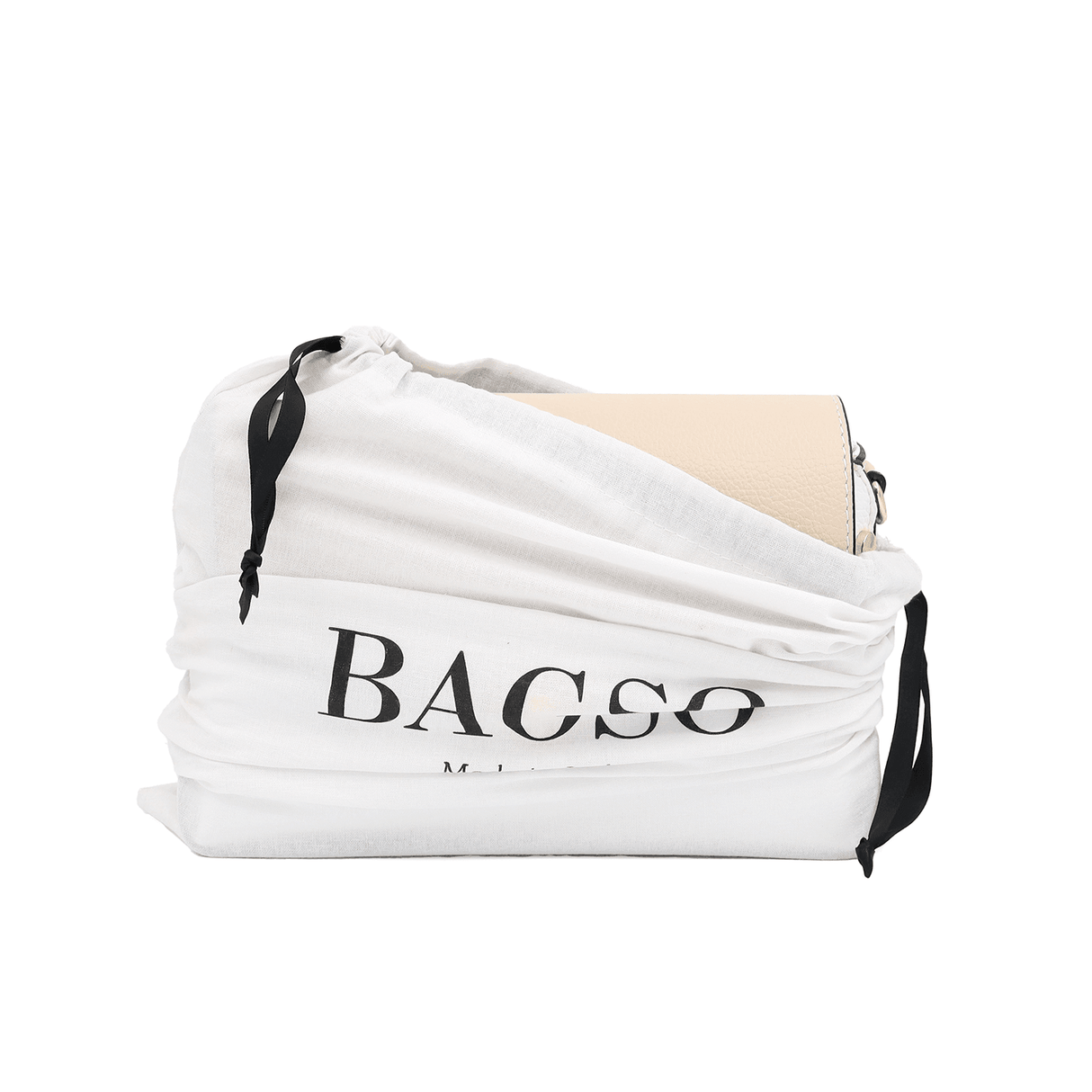 Geantă din piele naturală de umăr damă Antoanella - bej/alb