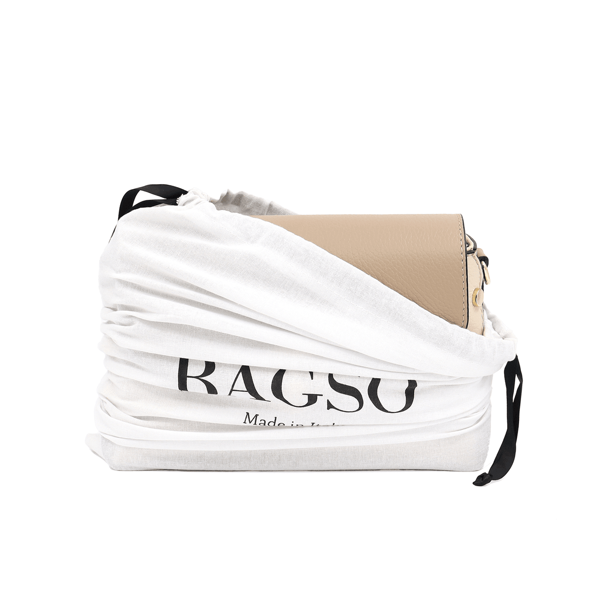 Geantă din piele naturală de umăr damă Antoanella - bej/maro deschis