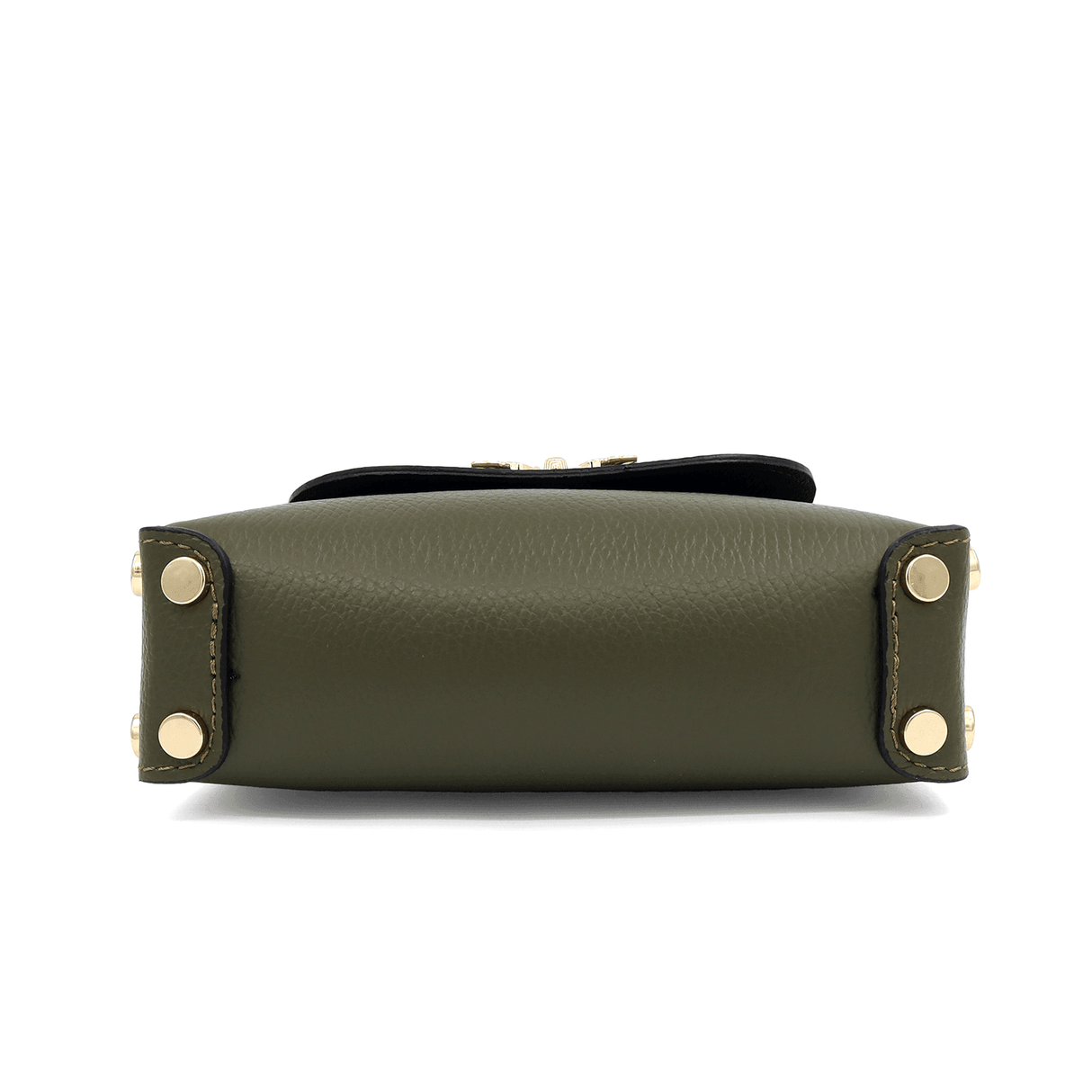 Geantă din piele naturală cu 2 mânere pentru damă Alena - bej/maro cărămiziu