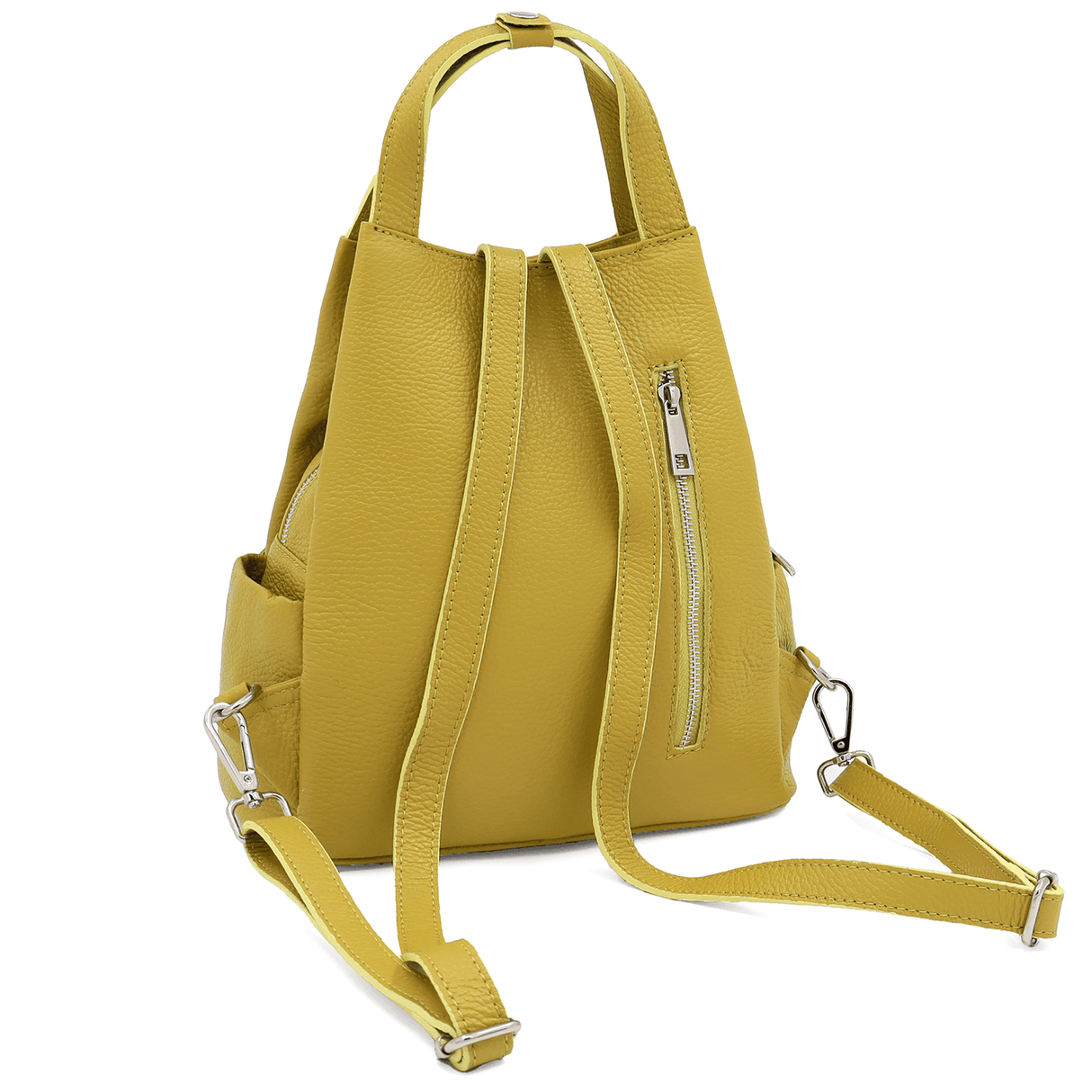 Rucsac din piele naturală Lara - lime