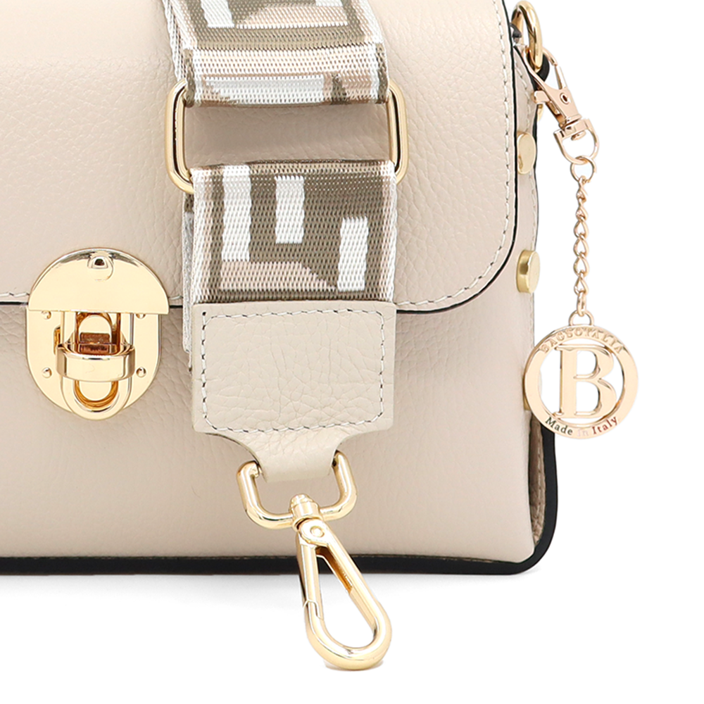 Geantă din piele naturală pentru damă Antoanella - bej