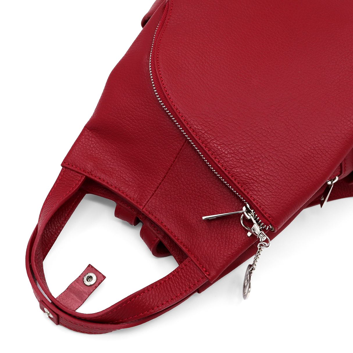 Rucsac din piele naturală Lara - bordo