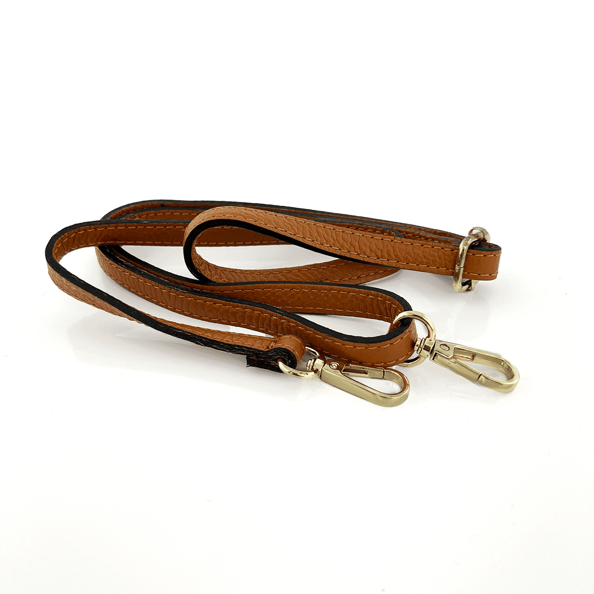 Geantă din piele naturală pentru damă Antoanella - maro cărămiziu