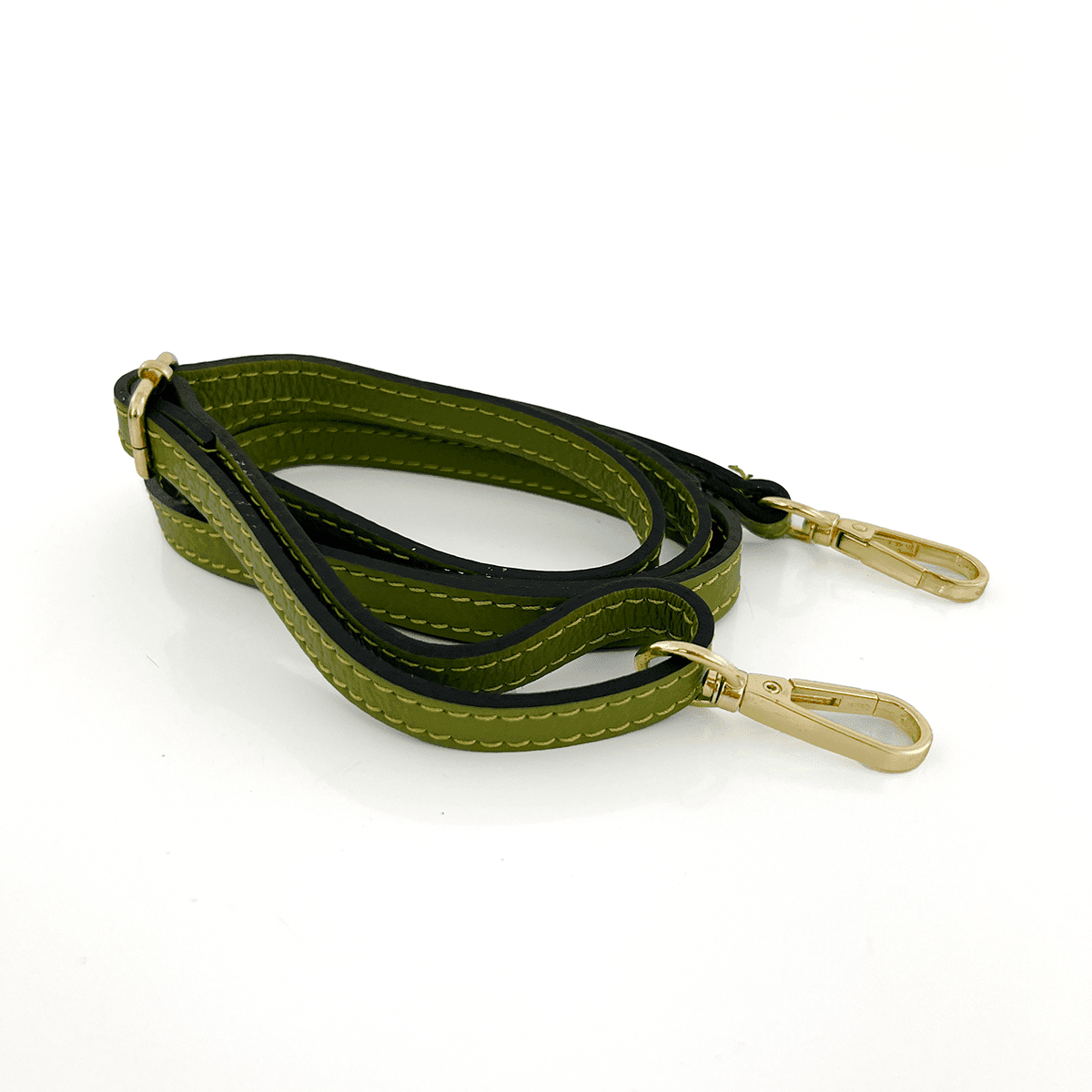 Geantă din piele naturală de umăr damă Antoanella - verde