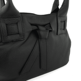 Geantă din piele naturală pentru damă Aldina - negru