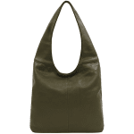 Geantă de damă mare tip sac - verde